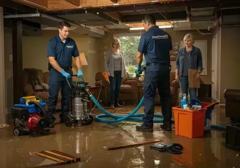 Basement Water Extraction and Removal Techniques process in Graymoor-Devondale, KY